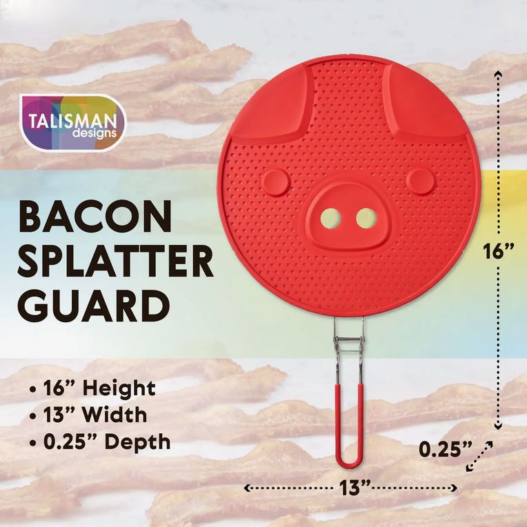 Silicone Bacon Spatter Shield - Marmalade Mercantile