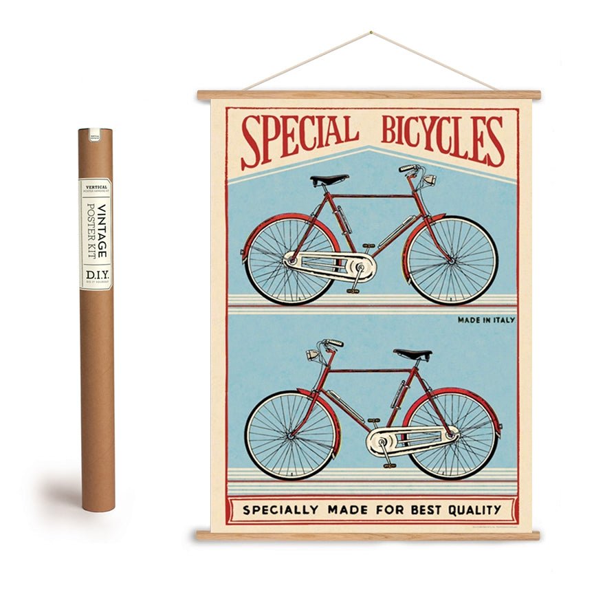 Special Bicycles Art Poster + Hanging Kit - Marmalade Mercantile