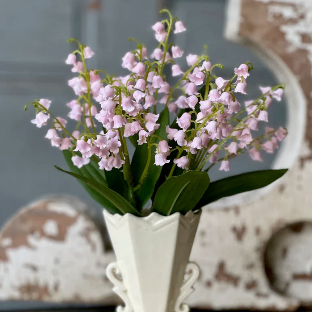 Springtime Lily of the Valley Bouquet PINK - Marmalade Mercantile