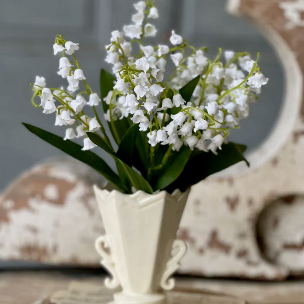 Springtime Lily of the Valley Bouquet WHITE - Marmalade Mercantile