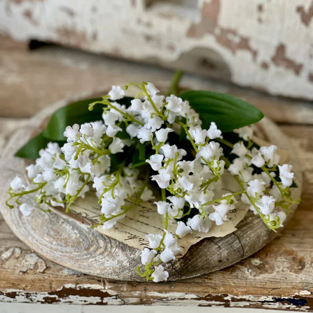 Springtime Lily of the Valley Bouquet WHITE - Marmalade Mercantile