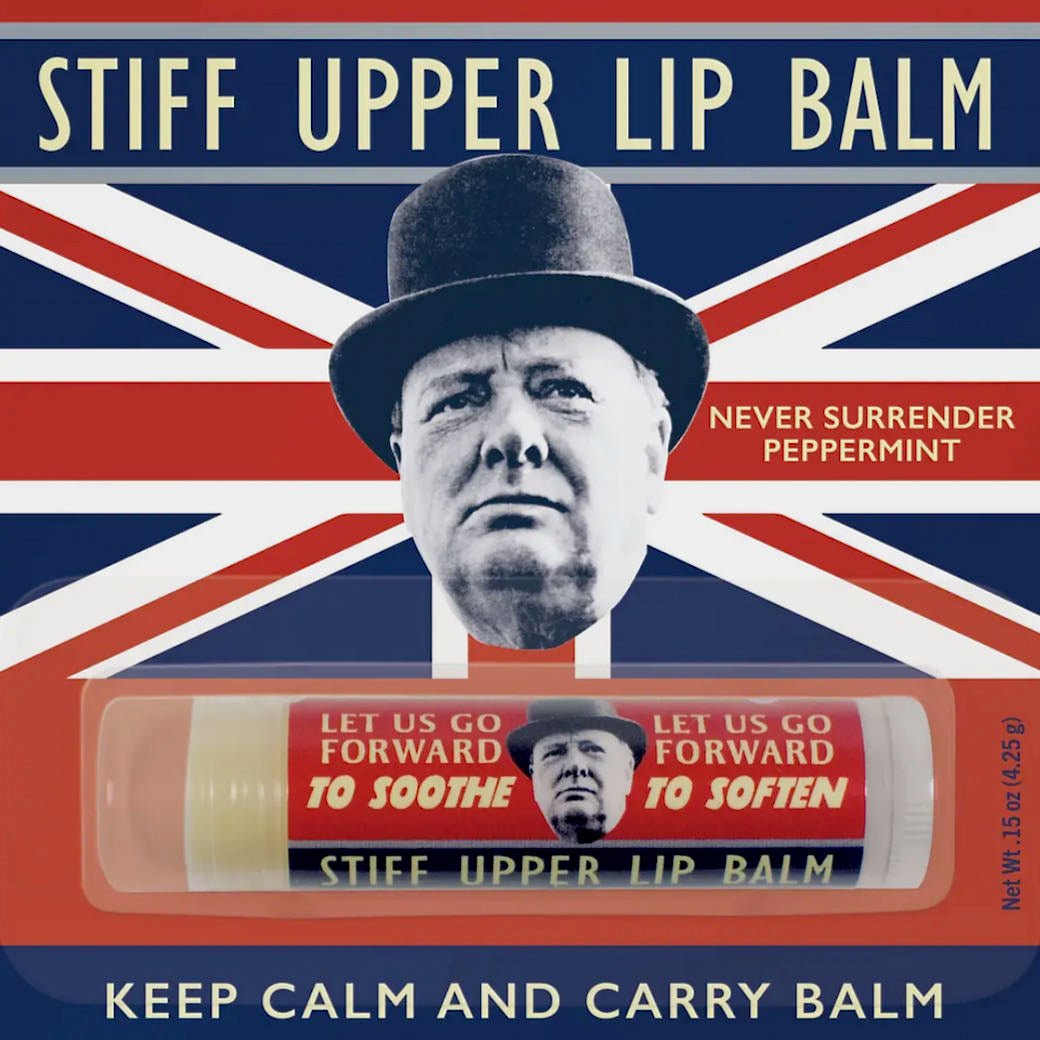 Stiff Upper Lip Organic Peppermint Lip Balm - Marmalade Mercantile