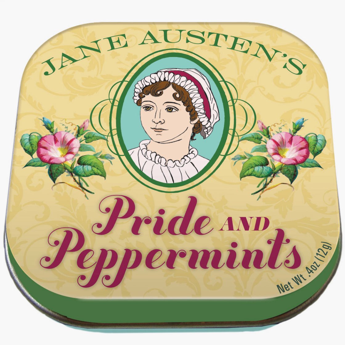 Two Tins of Jane Austen’s Pride and Peppermints Breath Mints - Marmalade Mercantile
