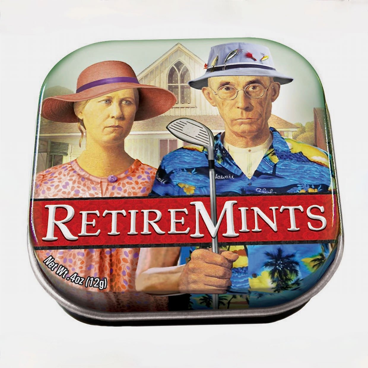 Two Tiny Tins of Retiremints Breath Mints - Marmalade Mercantile