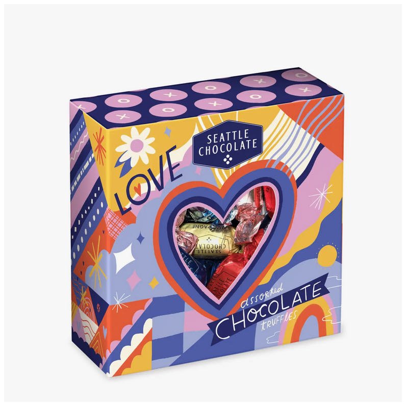 Valentine's Day “Love Trip” Truffle Box 6oz - Marmalade Mercantile