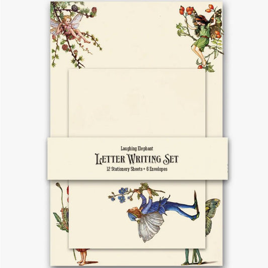 Vintage-Style Letter Writing Stationery Kit Fairies - Marmalade Mercantile