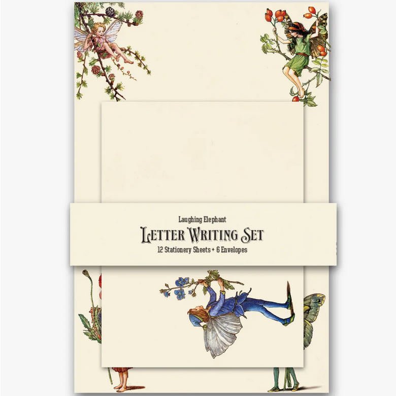 VintageStyle Letter Writing Stationery Kit Fairies Marmalade Mercantile