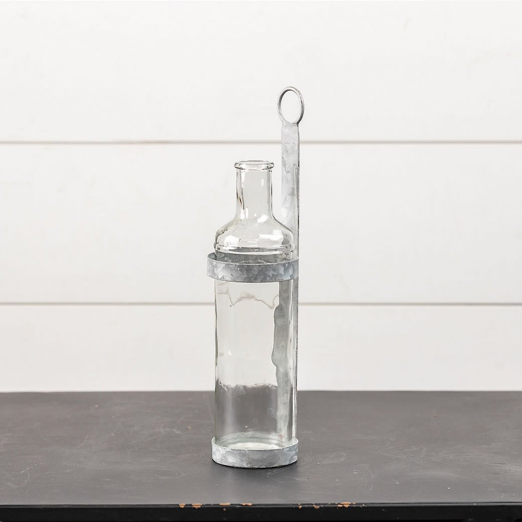 Wall Mount Farmhouse Bottle Vase - Marmalade Mercantile
