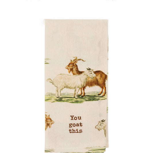 You Goat This Farmhouse Kitchen Towel - Marmalade Mercantile